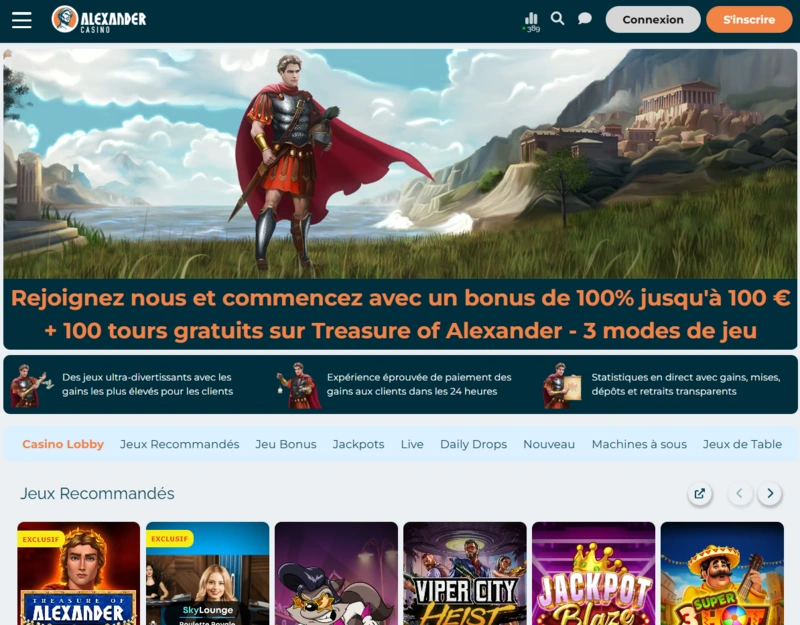 alexander home page
