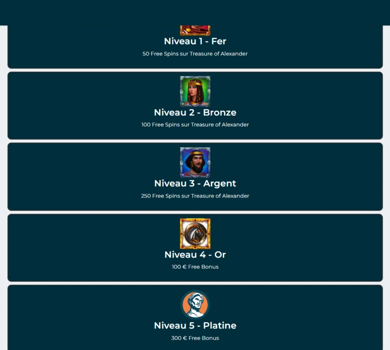 alexander vip page